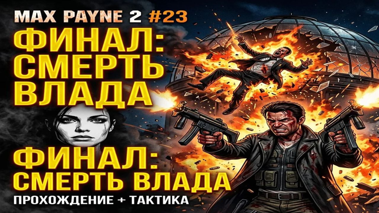 Max Payne 2 #23 — ФИНАЛ ИГРЫ (Глава 8: Старое знакомое чувство) Прохождение + Тактика смотреть онлайн