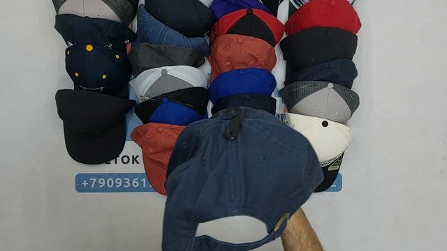 Бейсболки сток оптом 3 пак