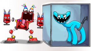 ☠️Криповые ВУББОКС vs 🤪РАДУЖНЫХ ДРУЗЕЙ!!!