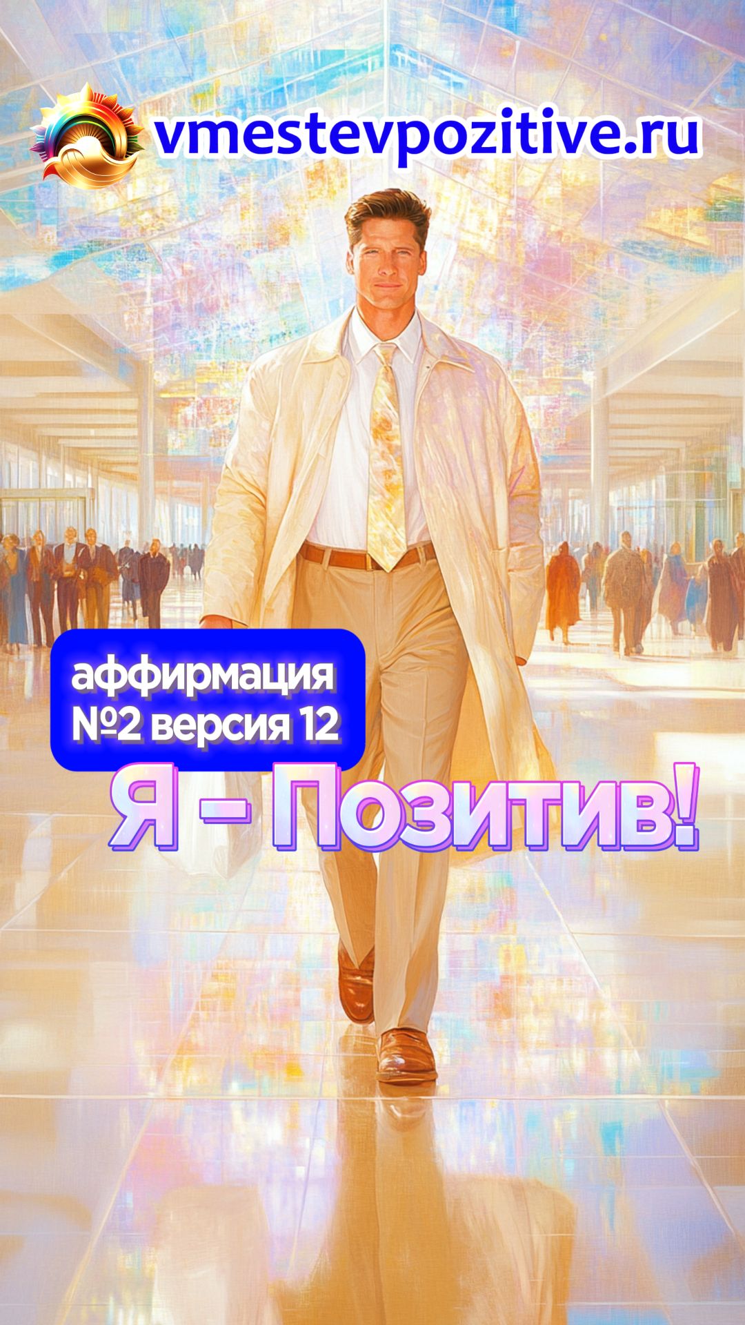 Affirmation. Male. №2. Я -позитив! (v12)