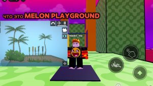 Я вернулся в Melon Playground