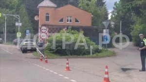 Закрыли въезд в поселок Пионерский