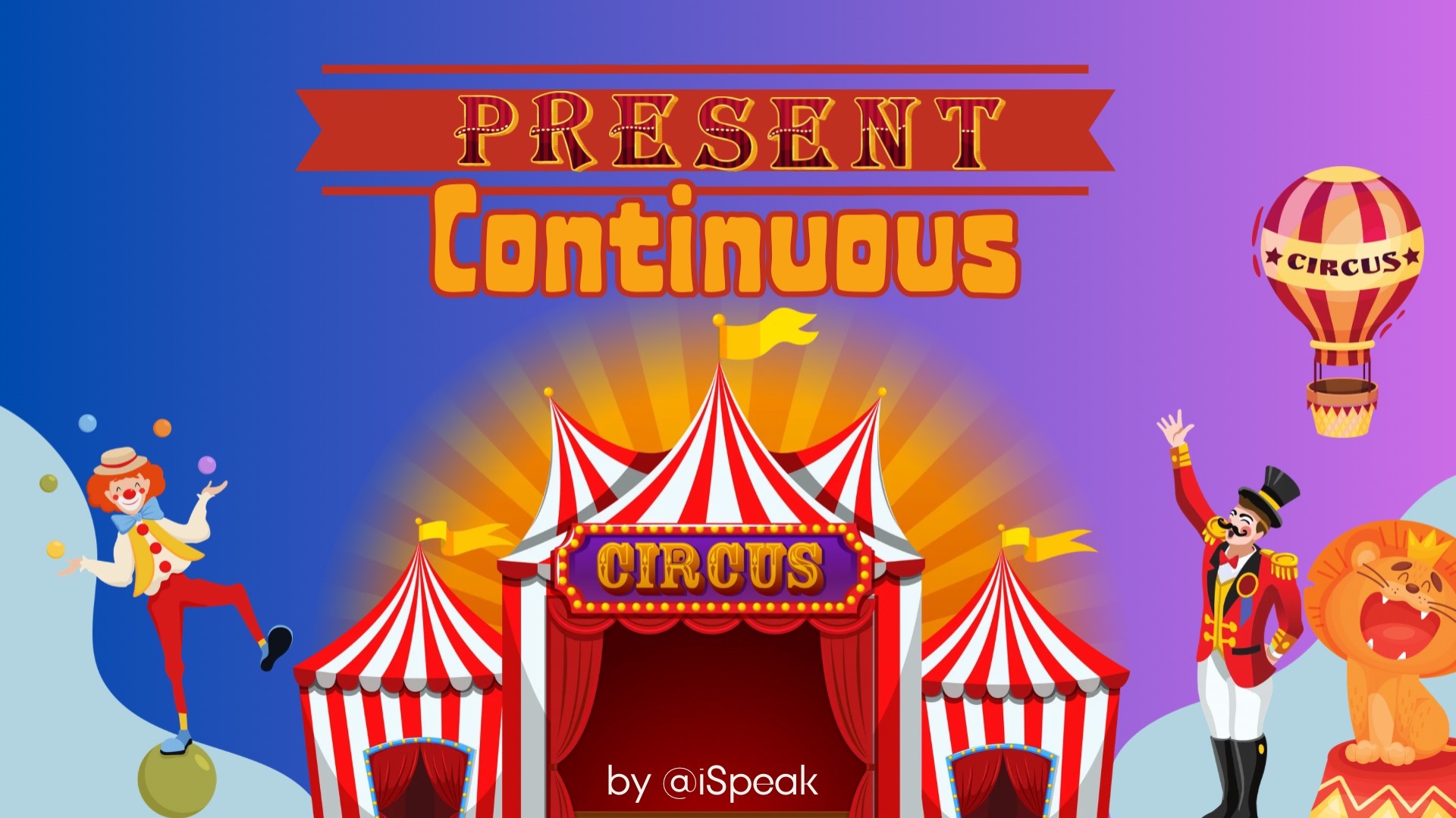 Present Continuous на арене цирка смотреть онлайн
