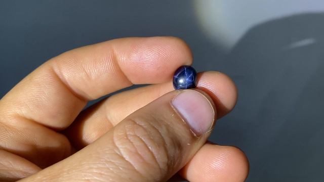 Сапфир звёздчатый, натуральный 5,55кт #659 смотреть онлайн