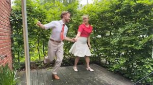 Sondre & Tanya - FUN SWING DANCE Improv. #Танцы