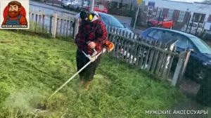 Кошу траву триммером Stihl fs55. Мой метод для быстрого кошения