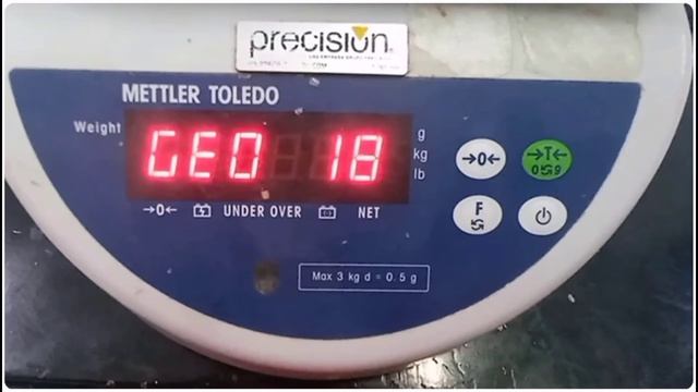 Калибровка весов Mettler Toledo Modelo BPA224
