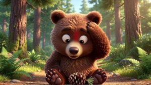 🐻 Мишка косолапый идет по лесу | Мультфильм для малышей на английском