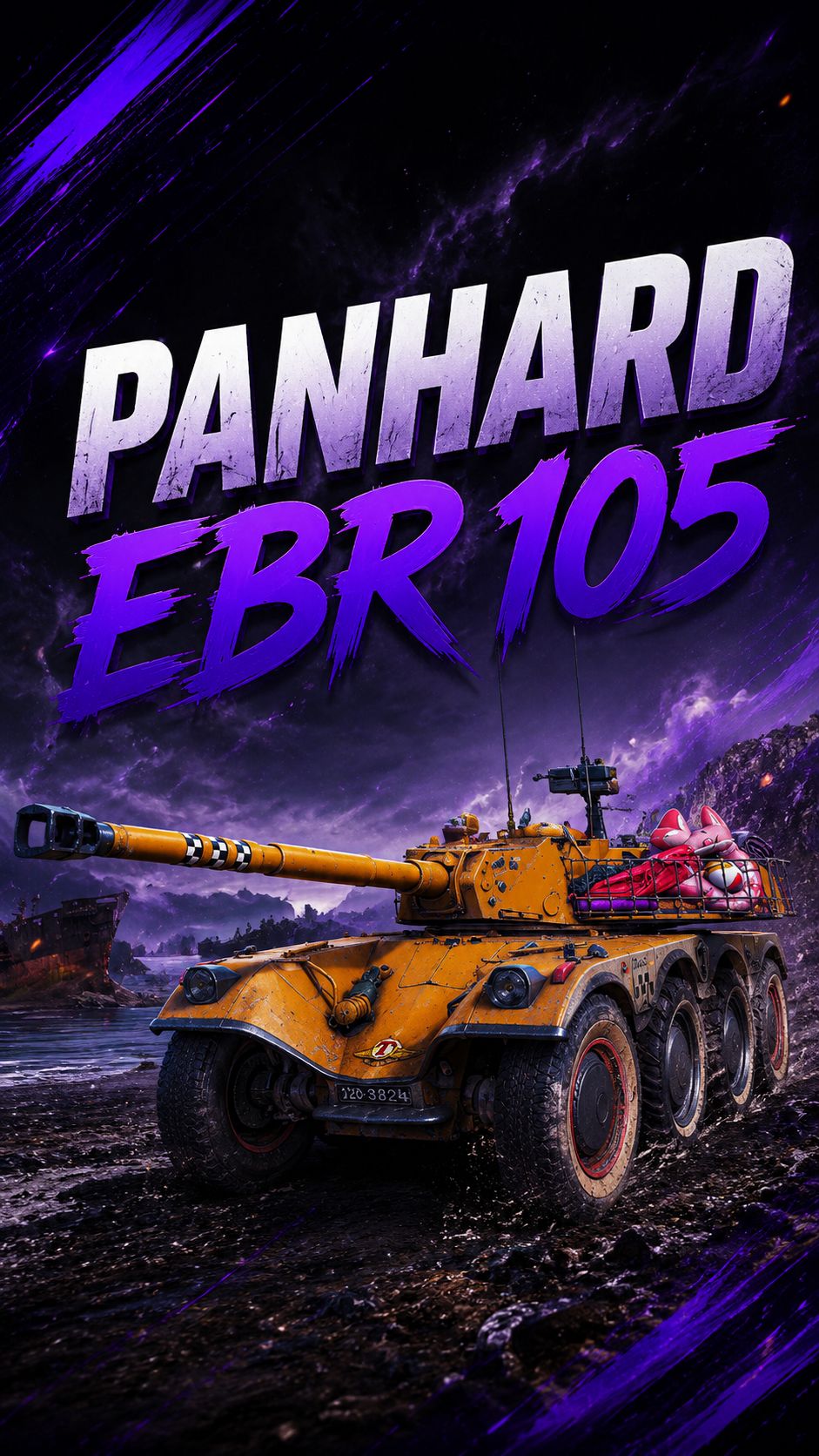 Panhard EBR 105 выдает 10 000 насвета за 30 секунд 👀