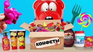 СТРАННЫЕ КОНФЕТЫ ИЗ КИТАЯ ДЛЯ ЖЕЛЕЙНОГО МЕДВЕДЯ ВАЛЕРЫ