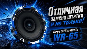 Отличная замена штатки и не только! CrystalCarAudio WR-65