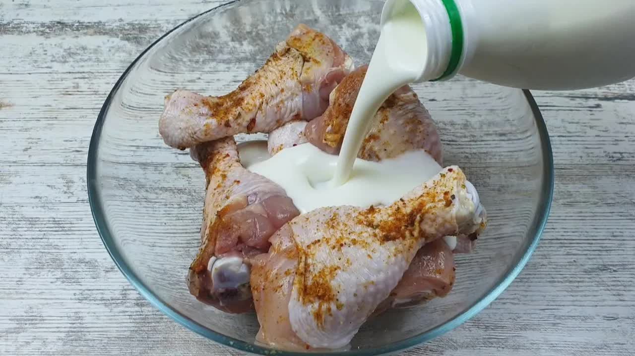 КЕФИР и КУРИЦА! Дешево, просто и очень вкусно! Ужин для большой семьи!