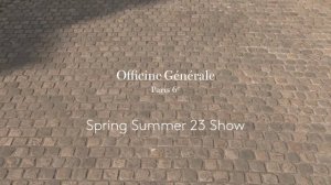 Показ коллекции Officine Générale весна-лето 2023