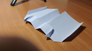 Оригами Самолёт-бомбовоз из бумаги