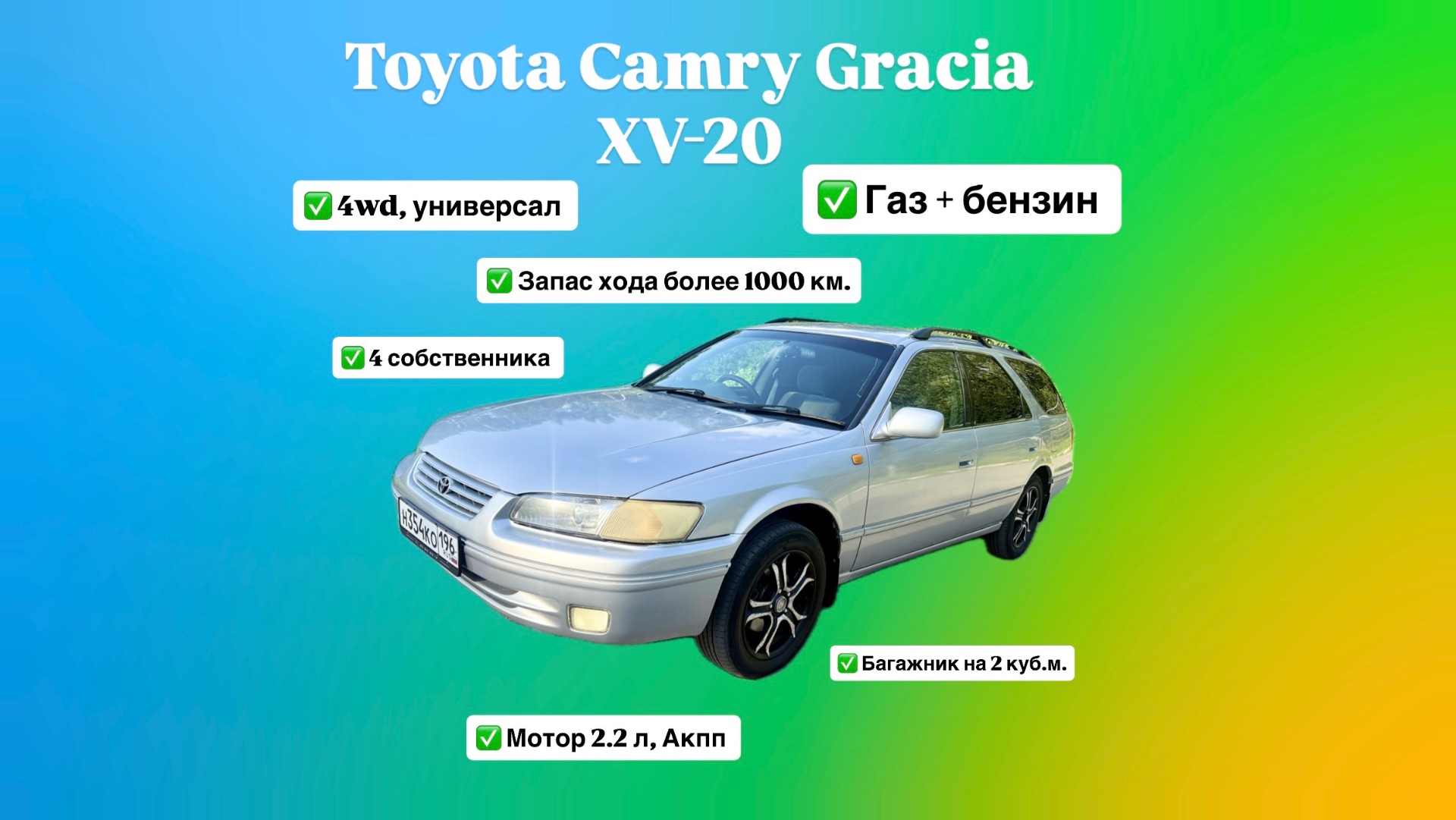 Обзор на Тойота Камри Грация 1998 смотреть онлайн