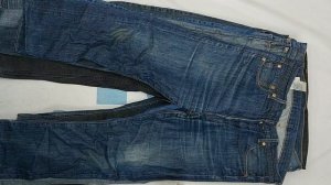 43695 Levi's джинсы мужские, 12пак, Levis denim trousers 19, секонд (extra) оптом