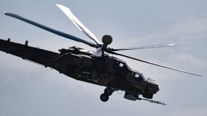 Вертолет Ми-28НМ уничтожил пункт управления беспилотниками ВСУ. Лучшее видео из зоны СВО