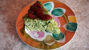 Творожно-макаронная запеканка с брокколи и куриной грудкой