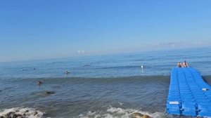 #269.Анапа.Наконец то купаюсь.Вода тёплая,отдыхающих много.