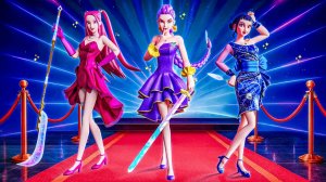 ПРЕОБРАЖЕНИЕ РУМИ, МИРЫ И ЗОИ?! K-Pop Охотницы на Демонов: Huntrix анимация
