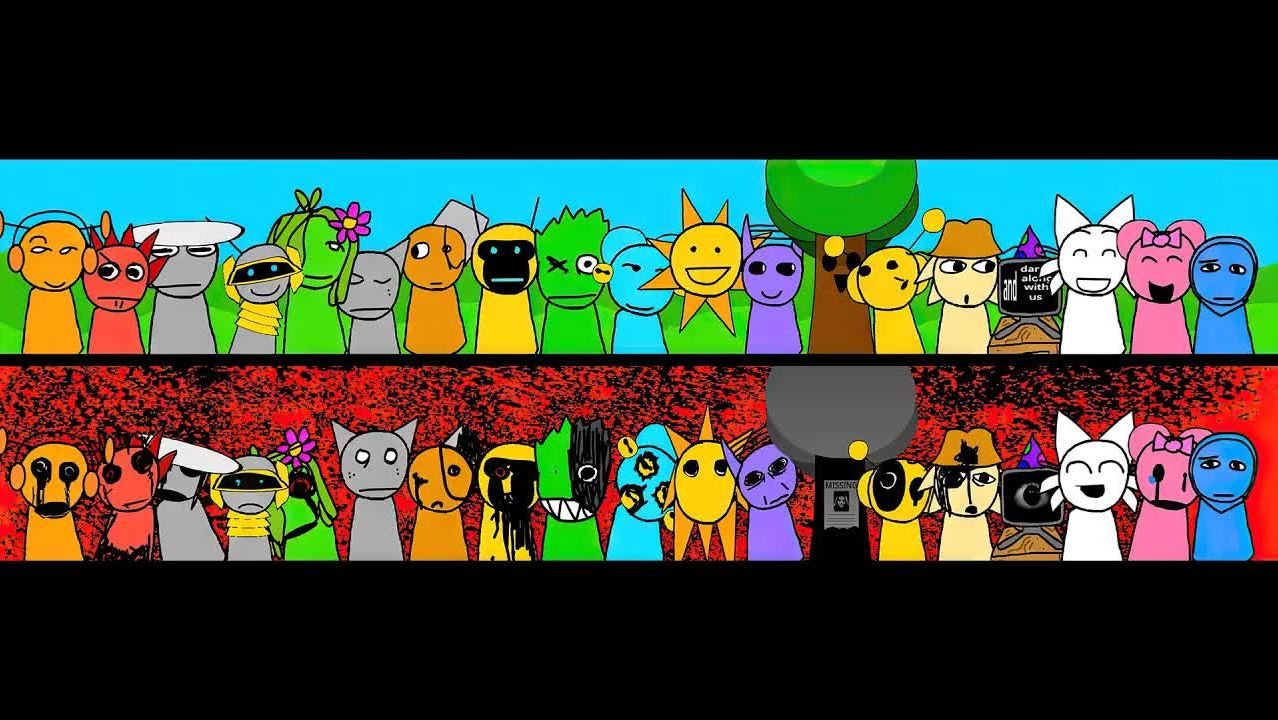 Incredibox Sprunked Все Персонажи Вместе (Новый Мод) смотреть онлайн