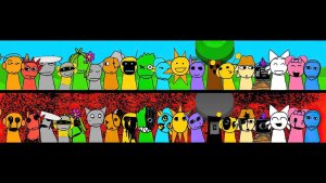 Incredibox Sprunked Все Персонажи Вместе (Новый Мод)