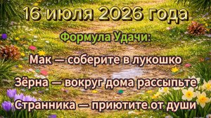 Народные приметы на 16 июля 2026 года