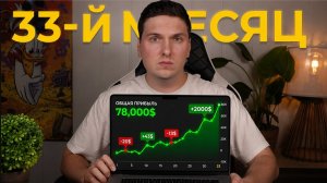 Отчет за 33-й месяц: копитрейдинг, бот по покупке BTC и заработок на стейблкоинах