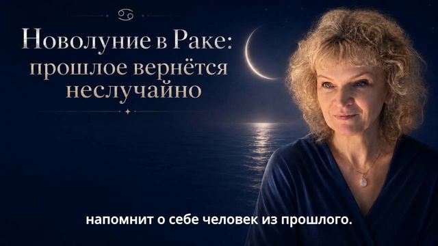 Новолуние в Раке 14 июля 2026