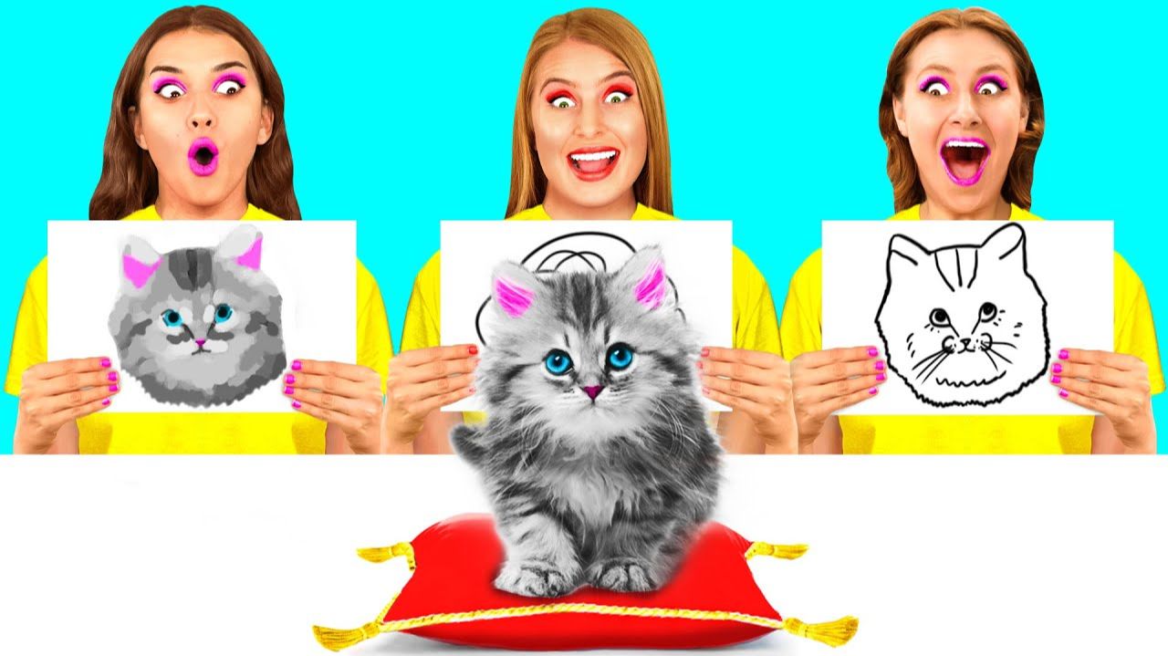 Кто Лучше Нарисует Предмет, Получит Его # Сумасшедший Челлендж от DuKoDu Challenge смотреть онлайн