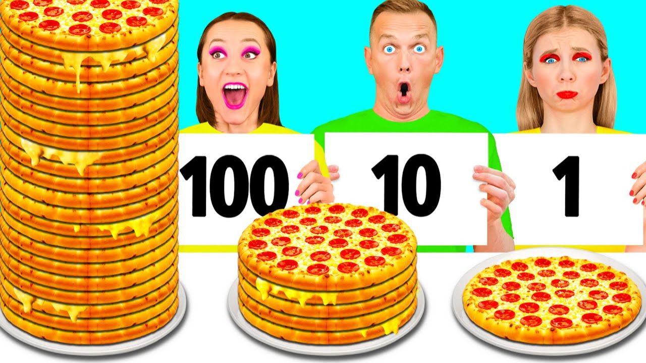 100 Слоев Еды Челлендж # Сумасшедшие Кулинарные Идеи от DuKoDu Challenge смотреть онлайн