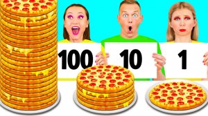 100 Слоев Еды Челлендж # Сумасшедшие Кулинарные Идеи от DuKoDu Challenge