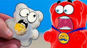 ВАЛЕРА НАУЧИЛ МЕНЯ ГОТОВИТЬ МЕДВЕ ЯЙЦО - ВЫШЛО СТРАННО!