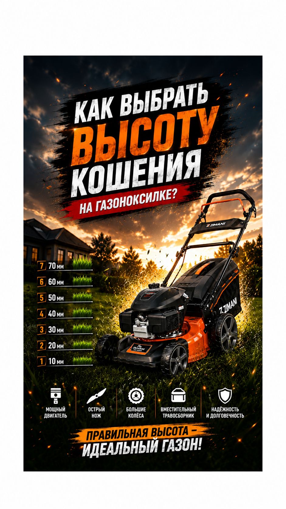 ❌ Не коси наугад! Выбери правильную высоту. смотреть онлайн