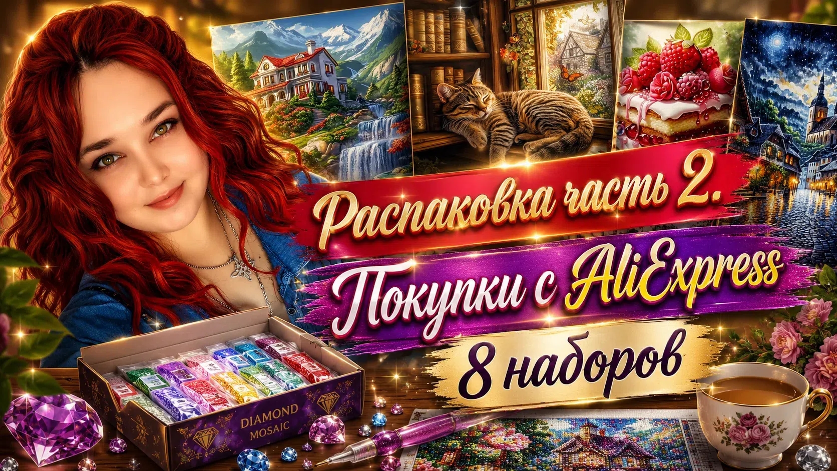 Распаковка часть 2. 8 наборов с AliExpress смотреть онлайн