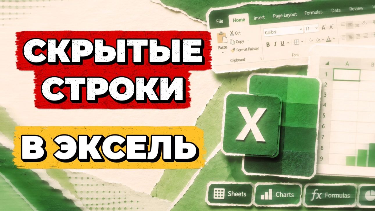 Скрытые строки в экселе? Скрытые строки в эксель?