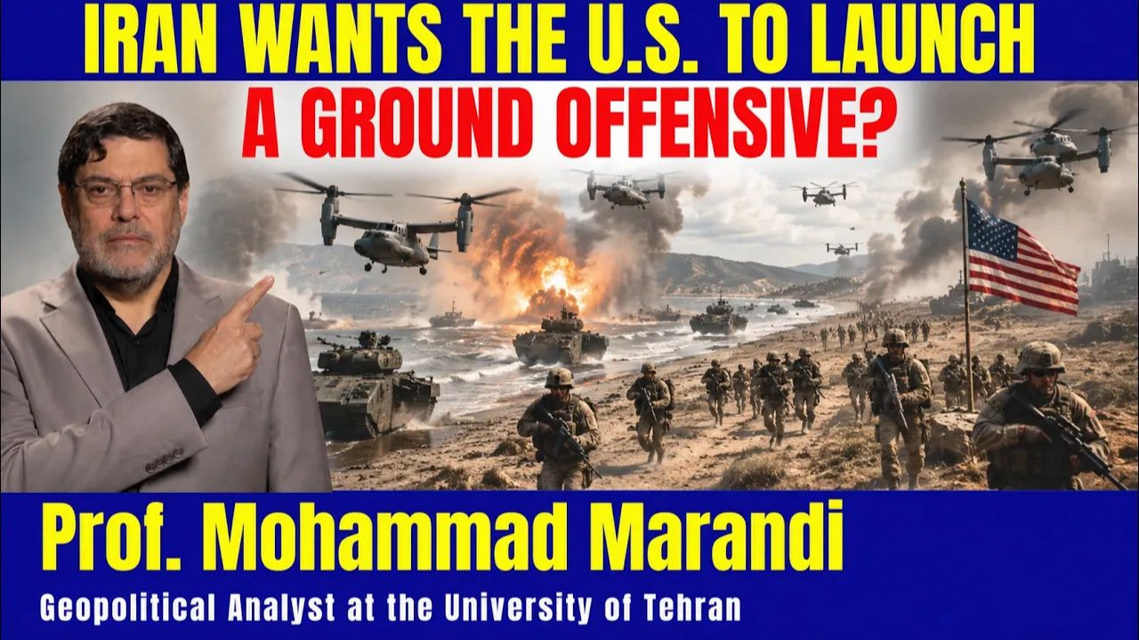Iran Prepares for Ground War, U.S. Command Center in Jordan Hit by Missile Mohammad Marandi смотреть онлайн