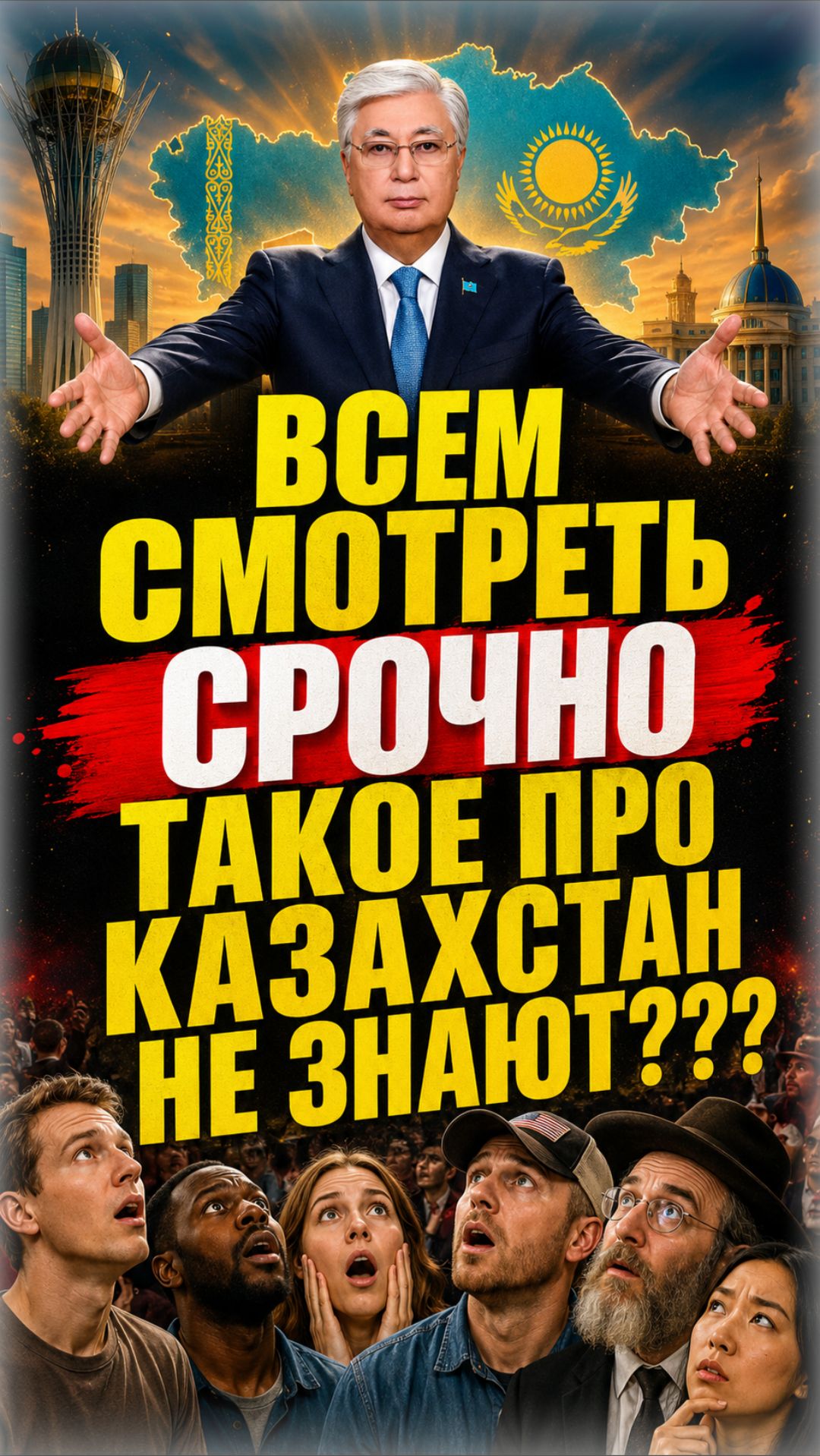 «Все они В ШОКЕ от Казахстана!» 😮 Что делает Токаев: прямой расклад от подписчика канала МаксимУм!