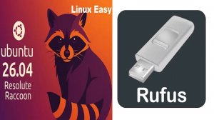 Как создать загрузочную флешку Ubuntu 26.04 c помощью rufus ?