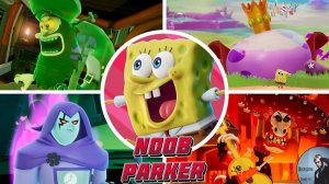 Nickelodeon All-Star Brawl 2 - Все Боссы + Концовка.