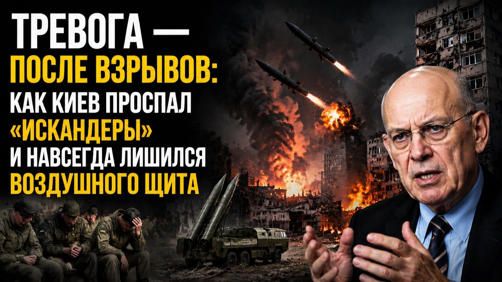 Ноль сбитых ракет, заводы в огне, Зеленский в панике: одна ночь перечеркнувшая миф о непобедимой ПВО смотреть онлайн