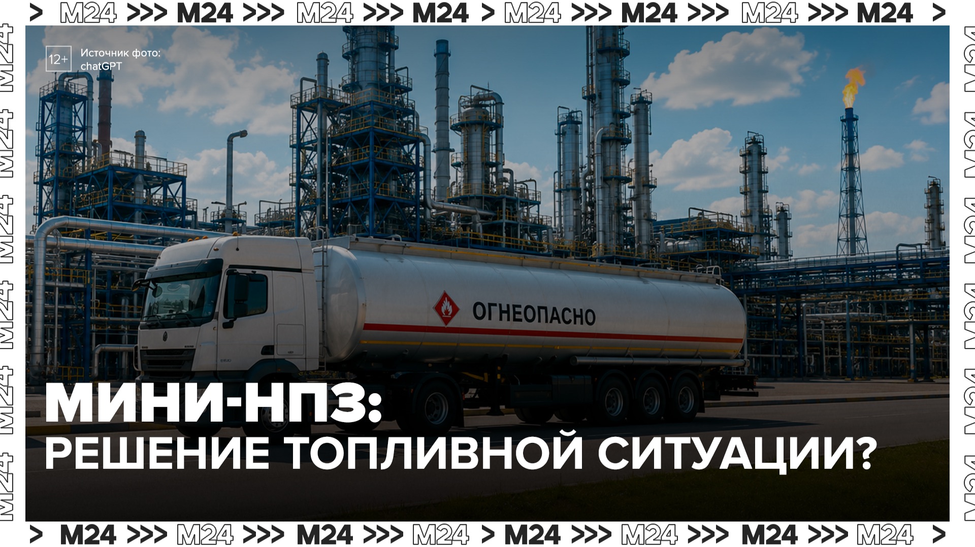 В России предложили создать сеть мини-НПЗ для стабилизации топливного рынка - Москва 24 смотреть онлайн