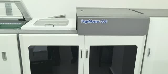 Первая в России ЦПМ Atexco PageMaster 330 в типографии «Радуга» смотреть онлайн