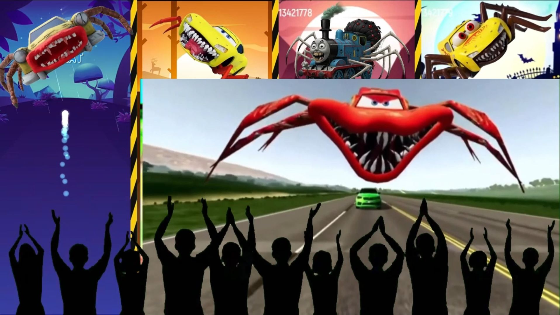 COFFIN DANCE & TILES HOP Monsters Mix 166 смотреть онлайн