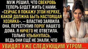 Истории из жизни/Муж решил, что свекровь теперь будет жить с нами/Аудиорассказы жизненные