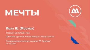«Мечты». Иван Ш. (г. Москва) 31.12.2023