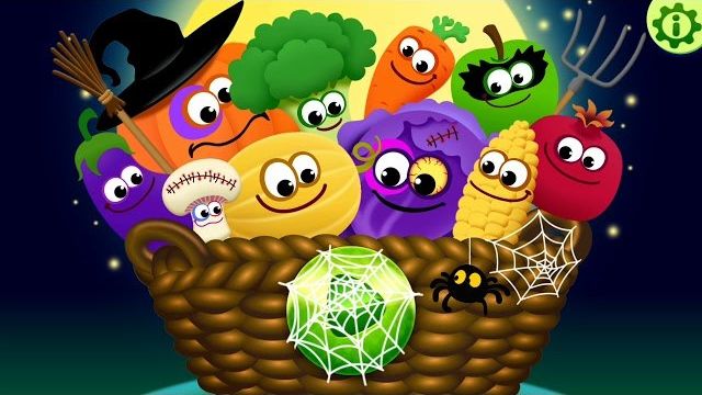 Весёлые фрукты Игра онлайн. Для детей детские видео