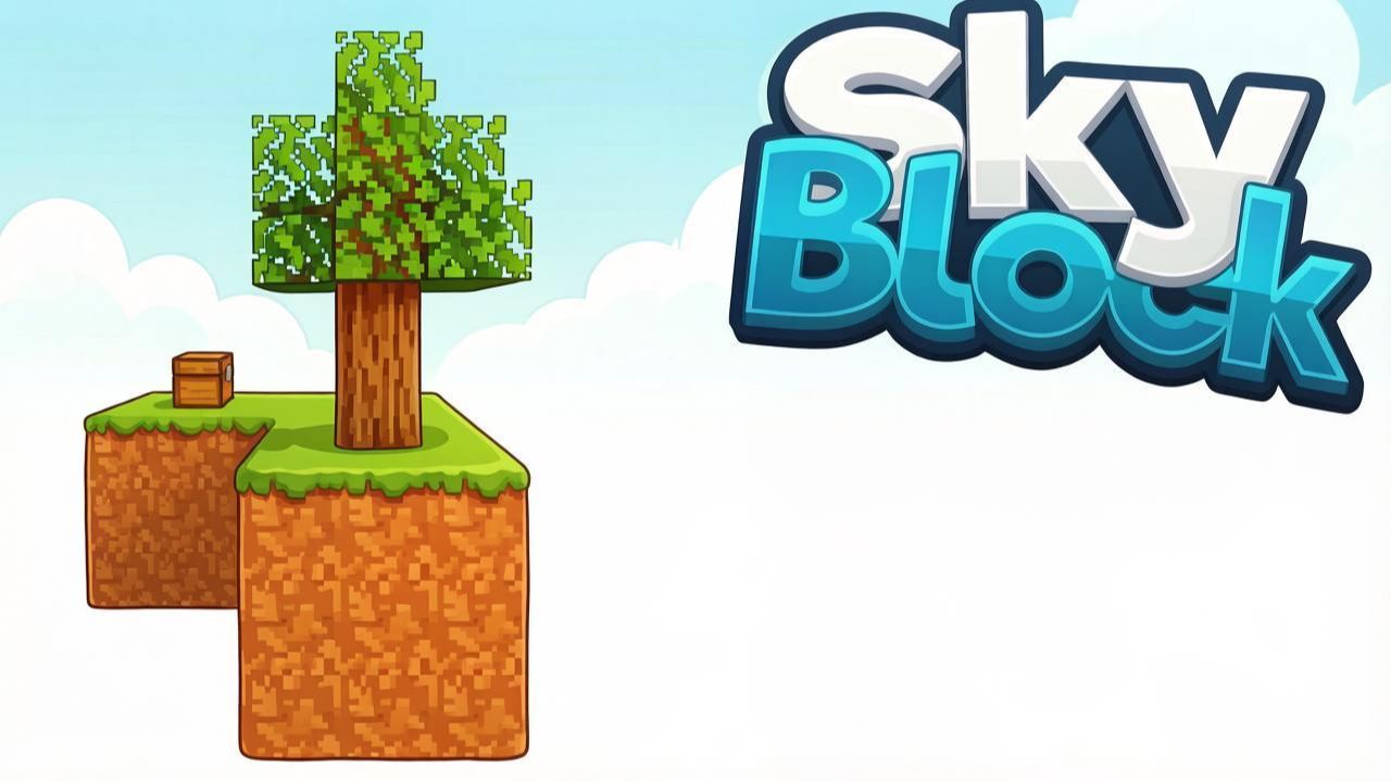 ГДЕ Я ВЫЖИЛ??? SKYBLOCK MINECRAFT!!! смотреть онлайн
