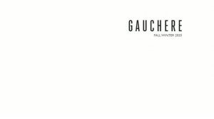 Показ женской коллекции Gauchere осень-зима 2020-2021