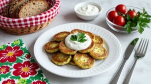 Кабачки в кляре с чесноком и яйцом: хрустящая закуска за 20 минут
